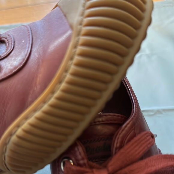 Prada Burgundy Women's Sneakers - Picture 9 of 16